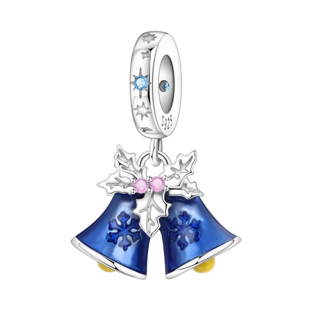 Copper Green Christmas Tree Pendant Christmas Party Beads Original Pendants Bracelet Charm Jewelry Party Diy Gifts