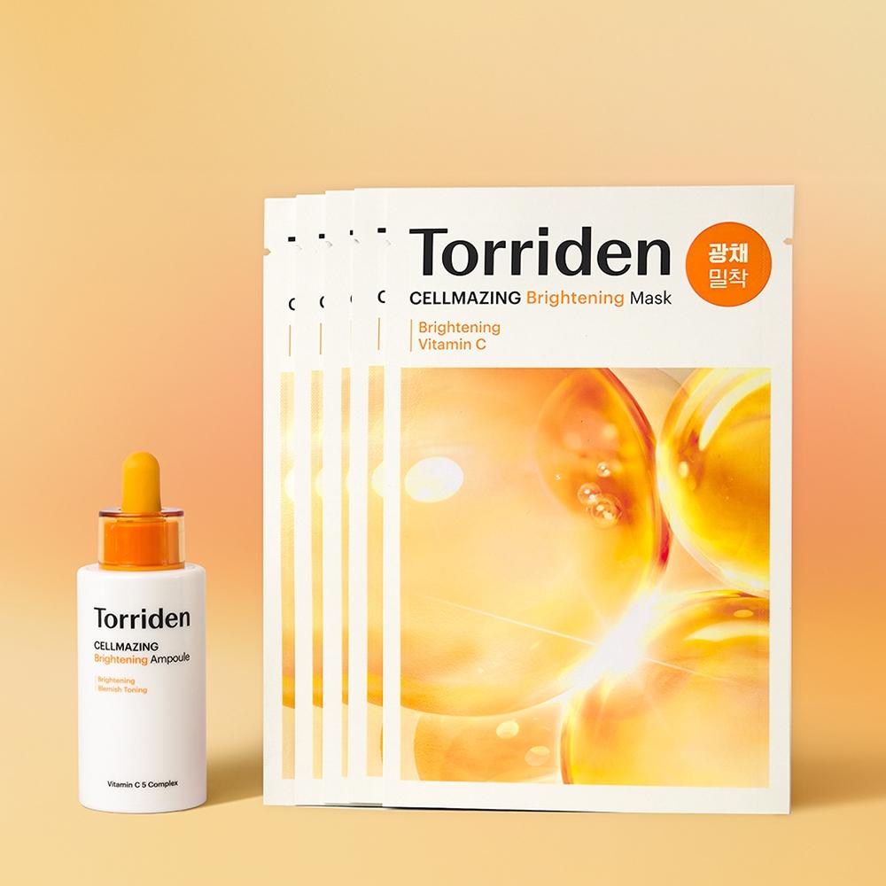 

Torriden [набор из 2 шт.] Torriden Cellmaging Vita SET 30 мл ампулы + 5 упаковок масок