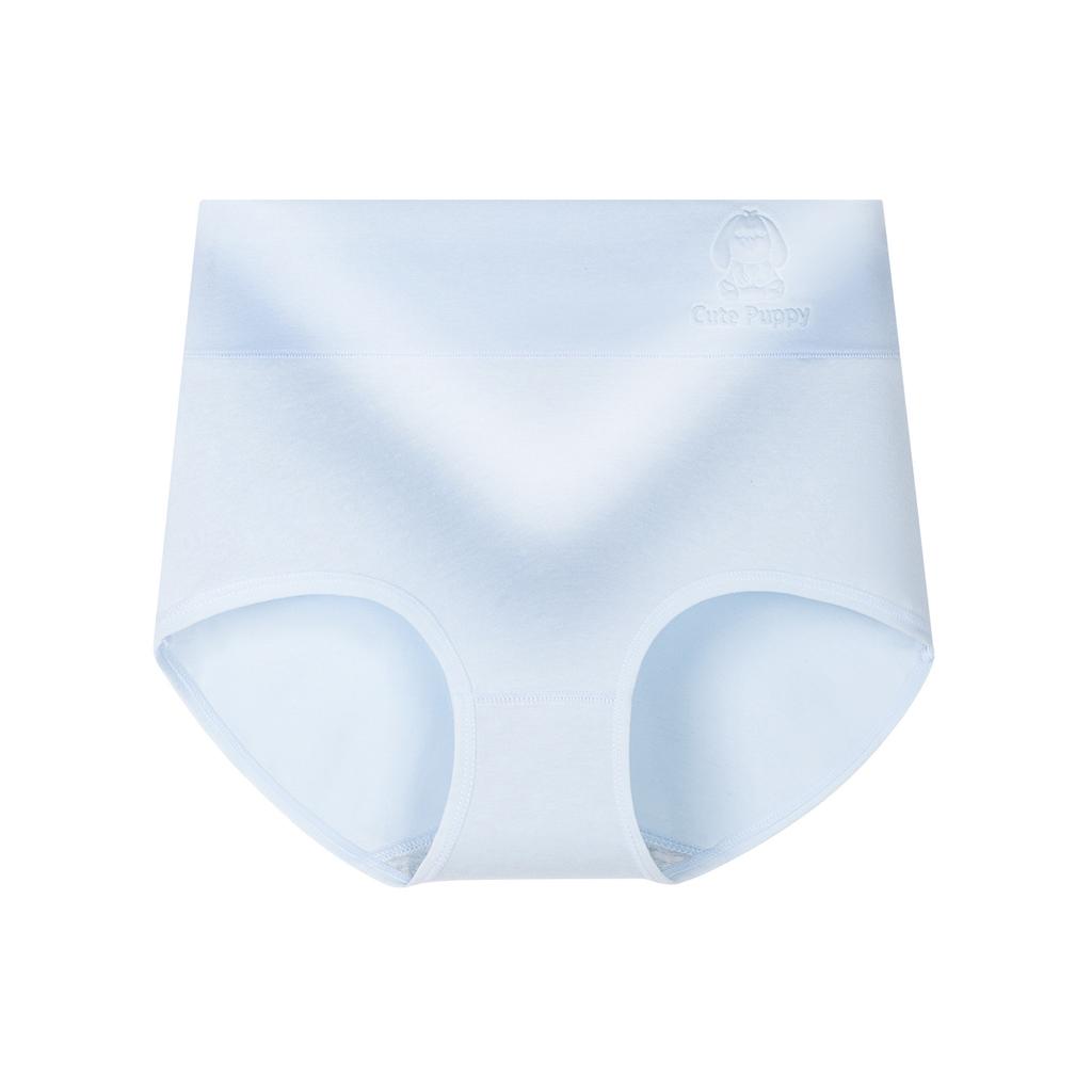 Big Size Ladies Spring and Autumn Pure Cotton 10A Anti  Bacteria High Waist Belly Triangle Briefs