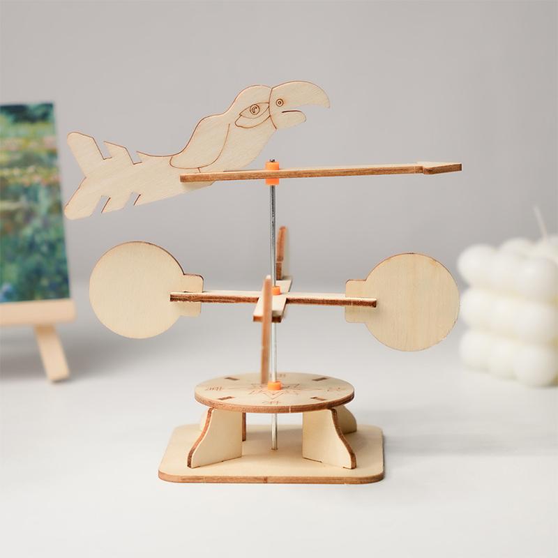 1 Set Diy Science Experiment Kit & Education Model Diy Wind Vane Toy Physics Science Toys For Children Gift