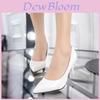 High Heel Shoes For Women With Slim Rubber Sole And Breathable Pu Insole For Casual Summer Wear