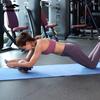 Roată pentru abdomene JieYingFei fără recul cu suport pentru coate