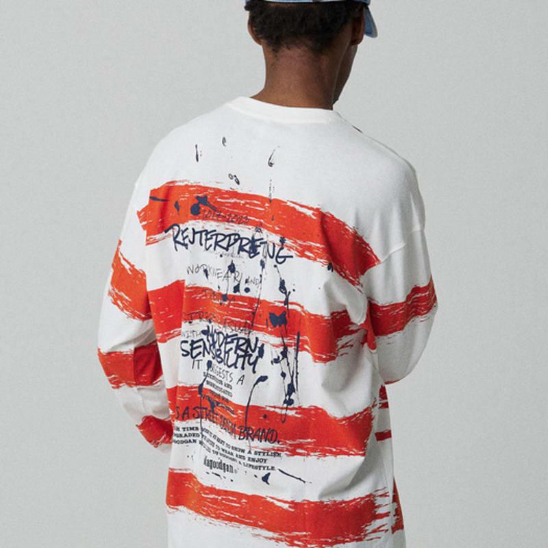 MAGOODGAN Headwear 9302 Chain-Embroidered Light Indigo Denim Ball Cap