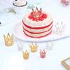 Doll Accessories Metal Crown Headwear Hairwear Hair Accessories For Doll House Toy