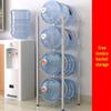 3-Tier Double-Row Water Bottle Storage Rack