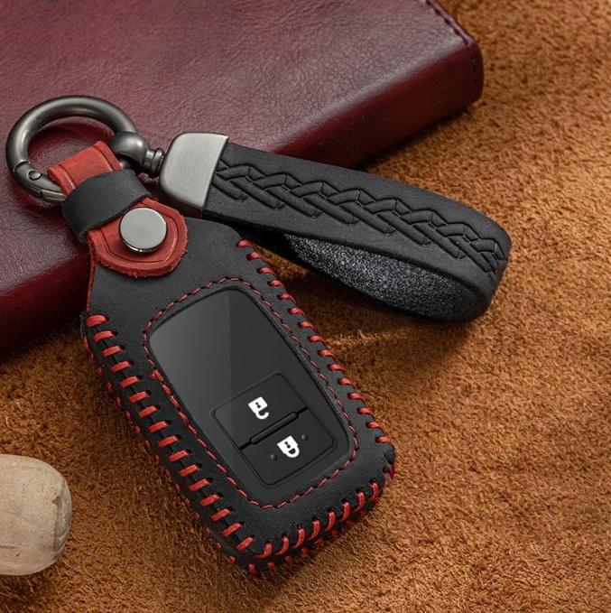 Soft Car Key Case for Toyota Aqua RAV4 Land Cruiser Camry Prado Corolla Prius Cover Keyless Remote Fob 2 3 Buttons 2013 2014