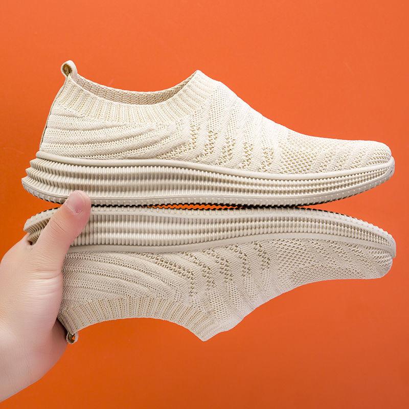 Spring and Summer Mesh Breathable Casual Shoes Men's Lightweight Wear-resistant Non-slip Running Shoes
