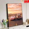 Disney Lightning McQueen Mater Creative Pearl Art Kit 5D DIY Pearl Embroidery Mosaic Cross-Stitch Kit for Home Decor