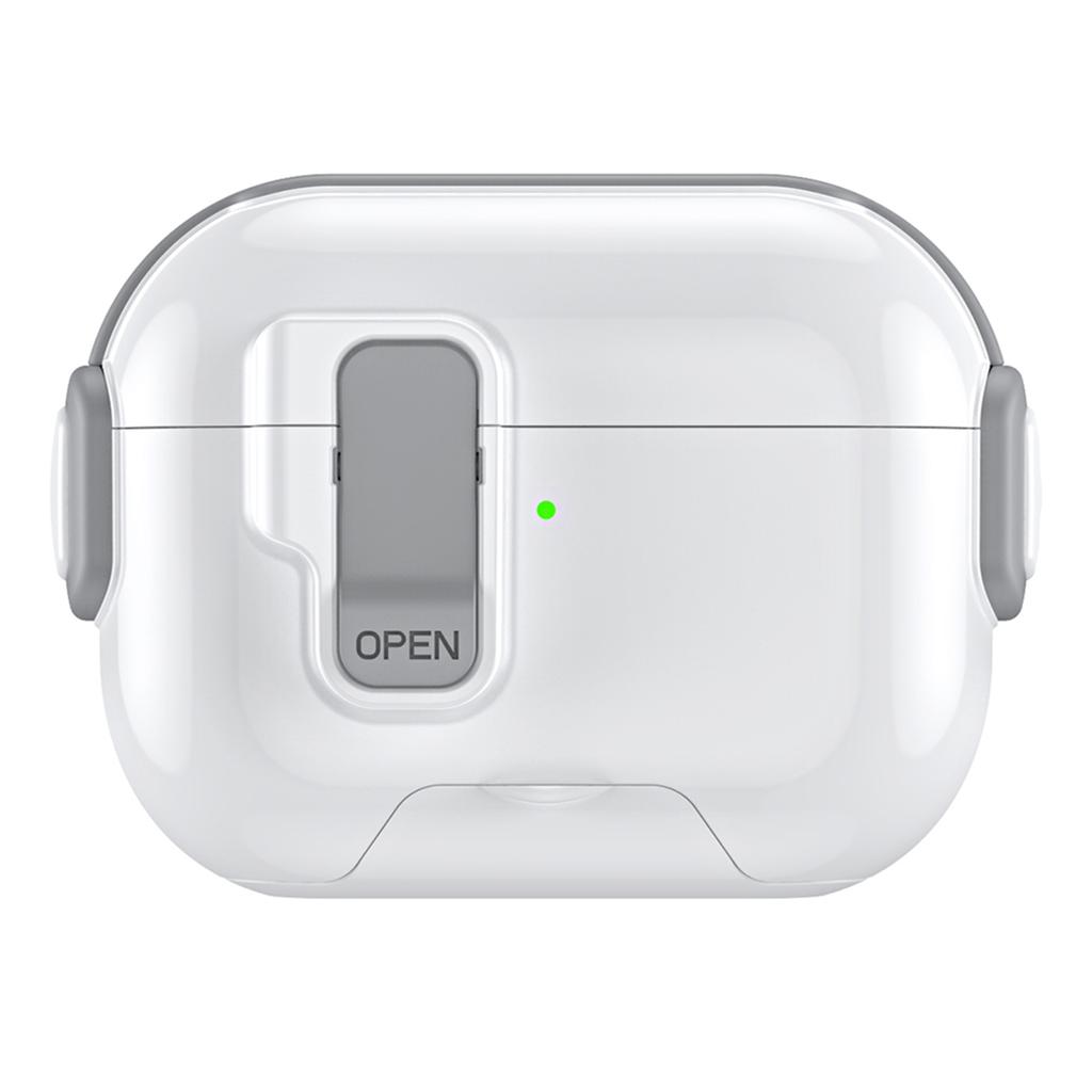 For AirPods Pro 3 Case with Phone Stand Function TPU PC TWS Earbuds Protective Cover