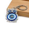 Hanger Gift Blue Evil Eye Owl Lucky Charm Car Pendant Car Accessories Car Keychain Fashion Jewelry