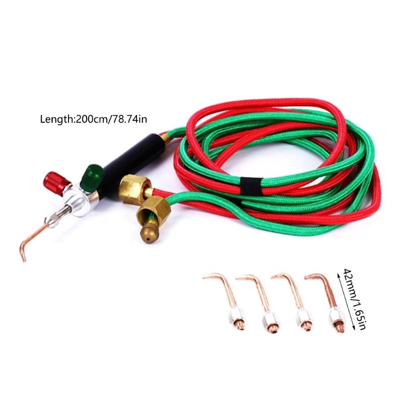 Micro Mini Gas Welding Torch Gun for Metal Sculpture Glass Blowing Jewelry Repairing Torch Simple Operation Lightweight