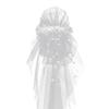 Bridal Veil Bride Elaborate Veil Headscarf Veil Bachelorette Party Hat