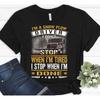 Trucking Snow Plow Dad Present Funny Christmas T Shirt