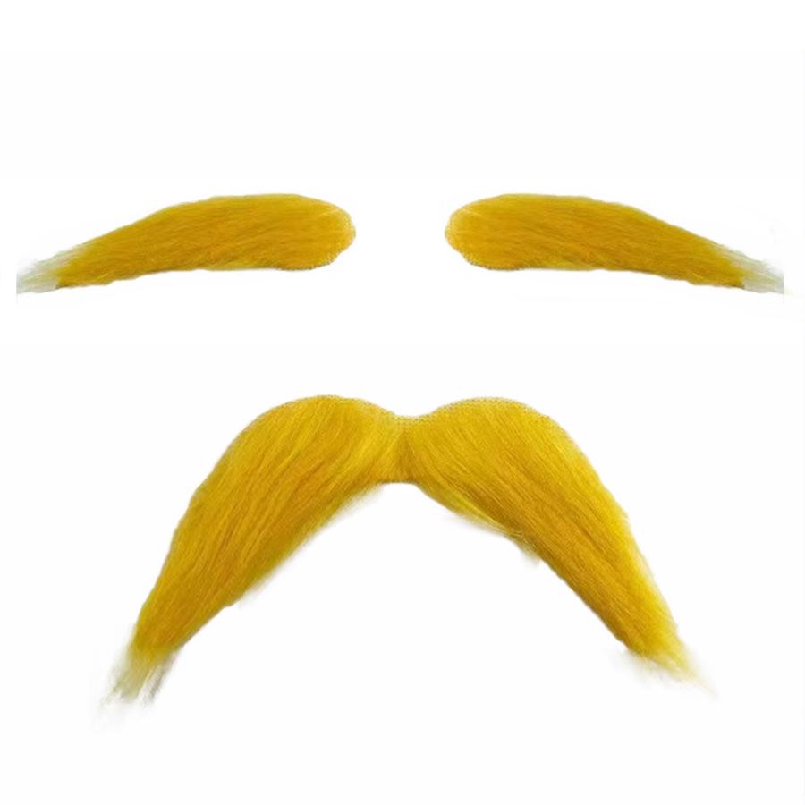 Animated Beard Dance Party Costume - Orange Cross-border Funny Prop