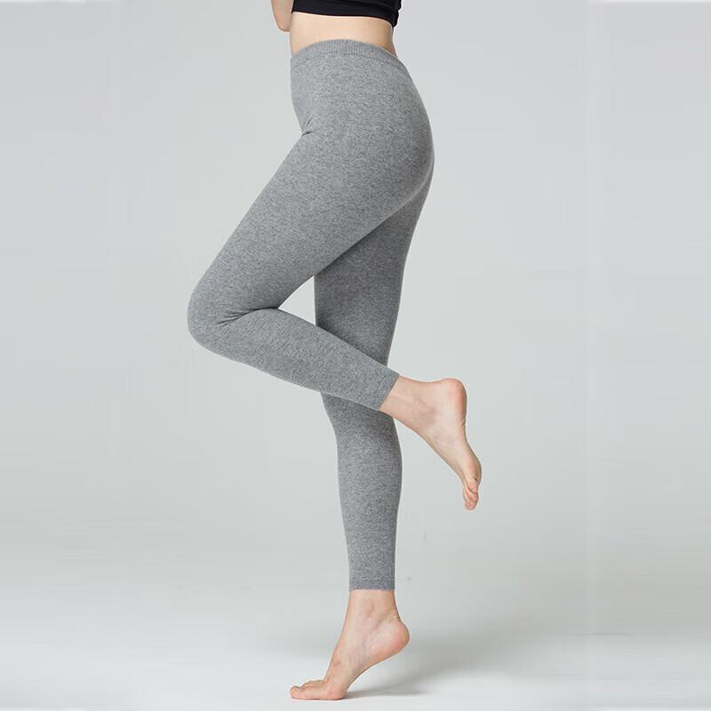 Hengyuanxiang Unisex Pure Cashmere Thermal Base Layer Pants
