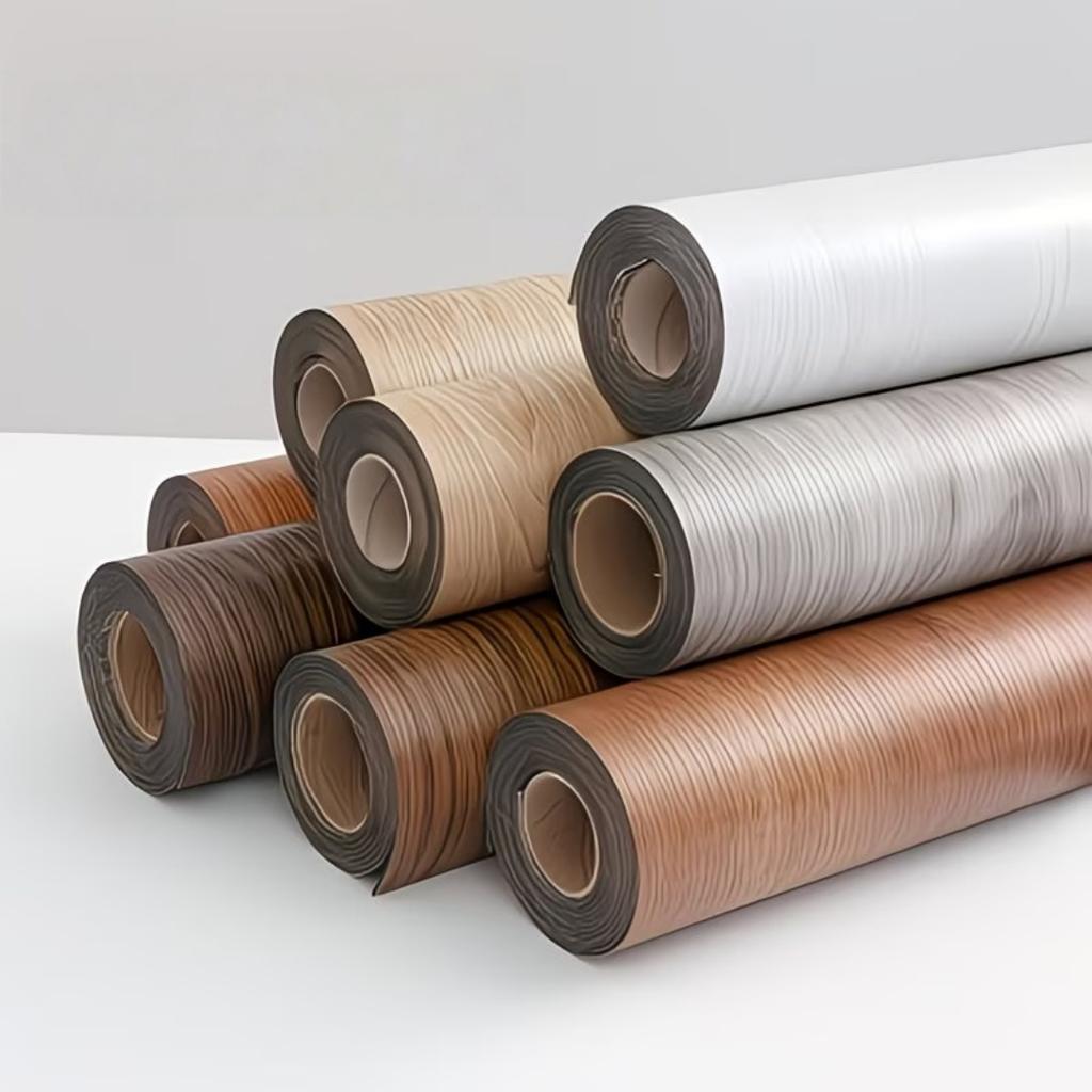1pc 118.11in Self Adhesive Matte Floor Stickers Home Decoration Kitchen Bathroom Wardrobe Floor Wood Grain Floor Stickers