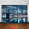 New York Cityscape Tapestry Brooklyn Bridge and Manhattan Skyline for Urban Home Decor Perfect Wall Art for Living Room orOffice