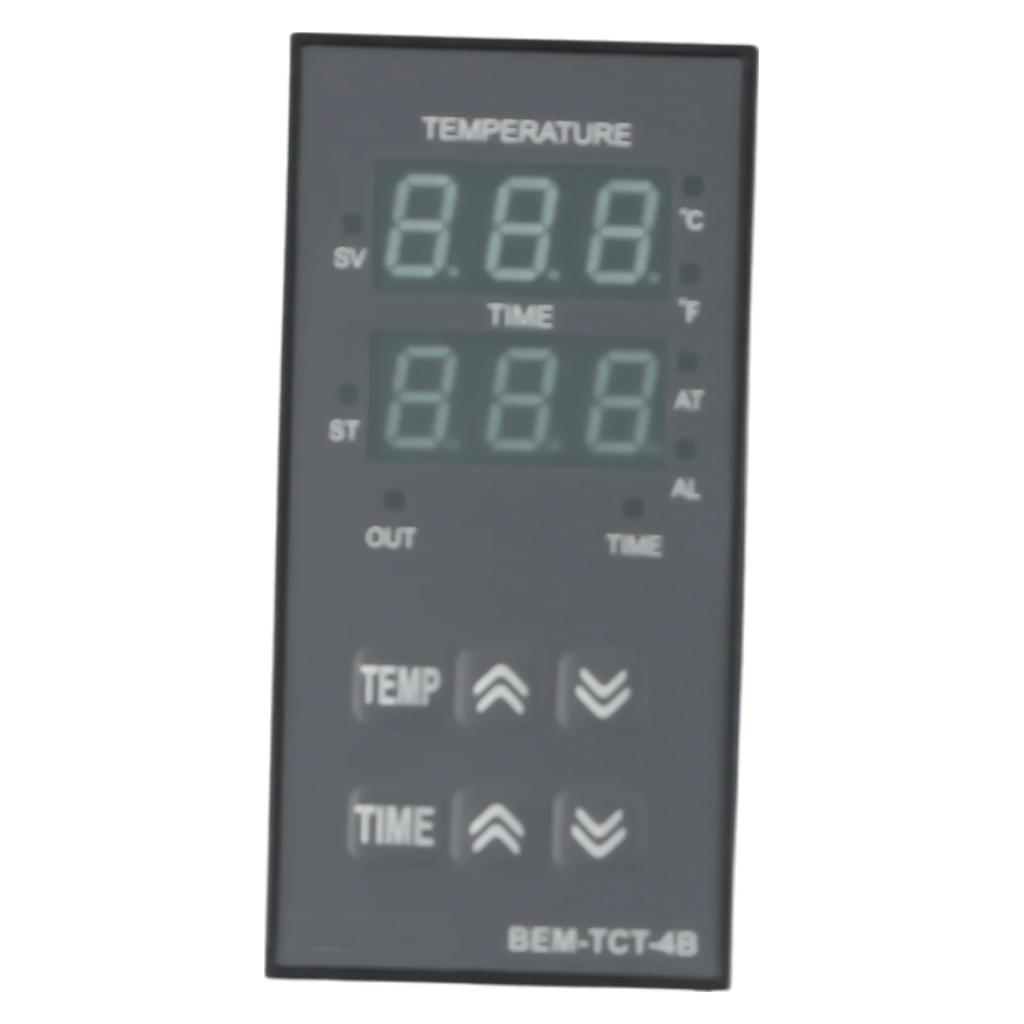 Heat Press Machine Digital Thermostat  BEM TCT 4B KR Time Temperature Controller  Built in Buzzer  Precision Circuit Board