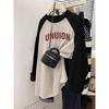Pure Cotton Long-sleeved T-shirt Women's Autumn Large Size Bottoming Shirt Ins Trendy Loose Lazy Style Thin Top
