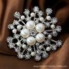 Diamond Butterfly Versatile Simple Brooch Flower Anti-light Pin Clothing Accessories Corsage
