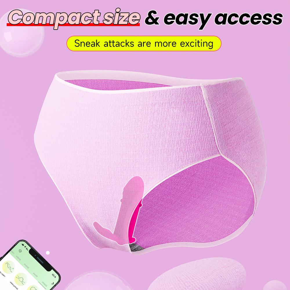 Wireless APP Controlled Dildo Vibrator Bullet Vaginal Massager G-spot Wearable Clitoral Stimulator Adult Sex Toy For Women 18+