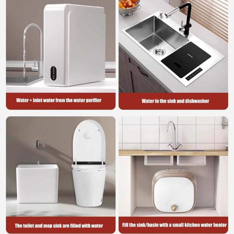 Brass 2 Outlet Angle Valves Strong 1 Inlet 2 Outlet Brass Valves for Flexible Water Flows Control In Bathroom Kitchen