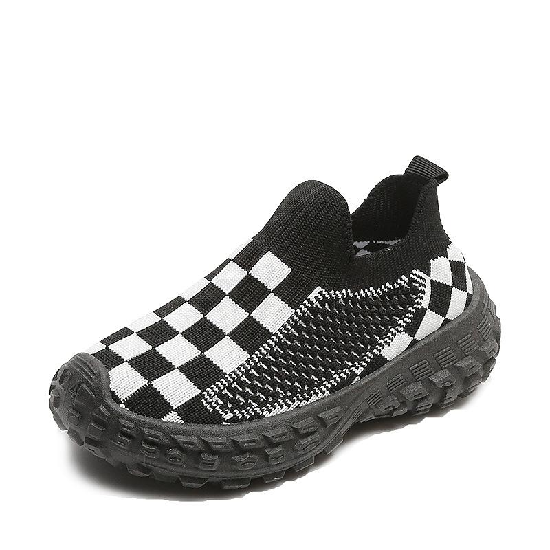 Children's Sports Shoes, Breathable Mesh Shoes, Boys and Girls Casual Shoes, Knitted Soft-soled Shoes