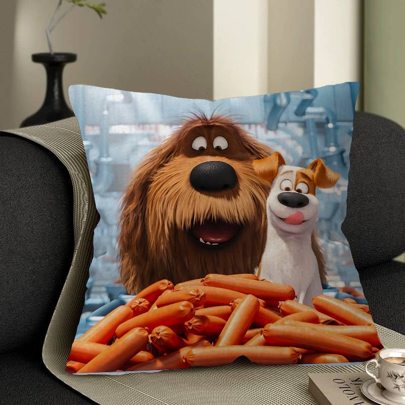 THE S-SECRET L-LIFE OF PETS Pillowcases Home Bedding Decorative Pillow Cover Wedding Super Soft Pillow Case