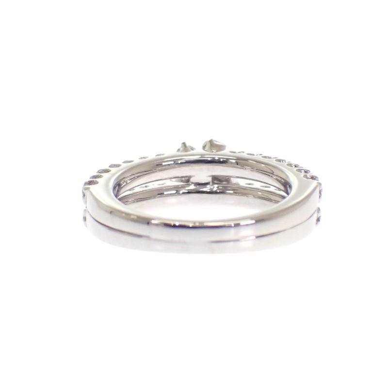 Ponte Vecchio  #9(JP Size) ring K18 white gold Women