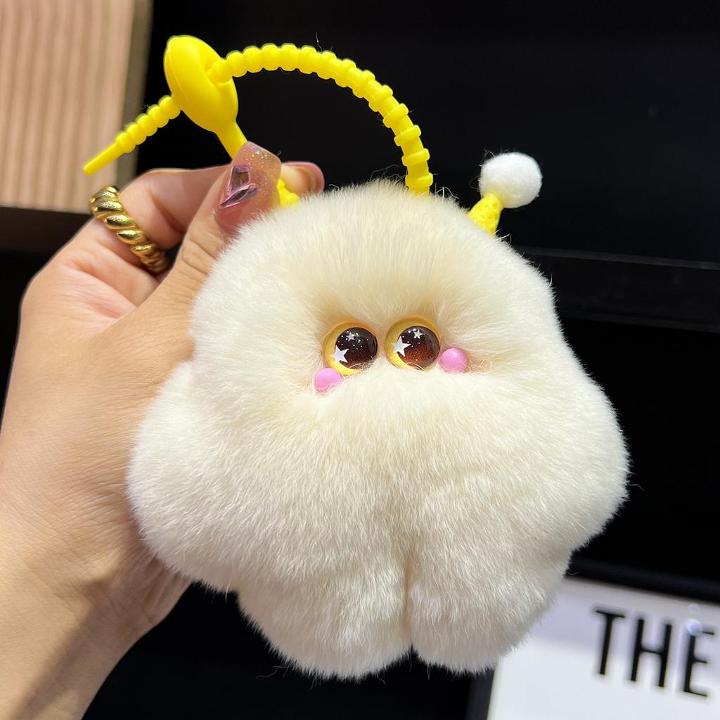Creative Cute Kawaii Trendy Plush Doll Pendant For Women Girls Fashion Car Keychain Backpack Decoration Accessories Gifts