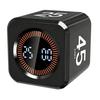 Timer Pomodoro Cubo Produttività Visiva Flip Timer per Bambini Scrivania in Classe 5 10 25 50 min e Conto alla Rovescia Personalizzato Modalità Silenziosa e Sonora Cubo Digitale per ADHD S