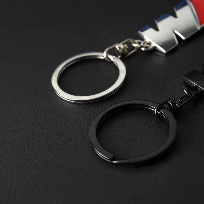 New 3D Metal Car Emblem Keychain Key Chain Keyrings Key Holder for BMW M3 M5 M Power Auto Modification Accessories Fashion Gift lcmn88
