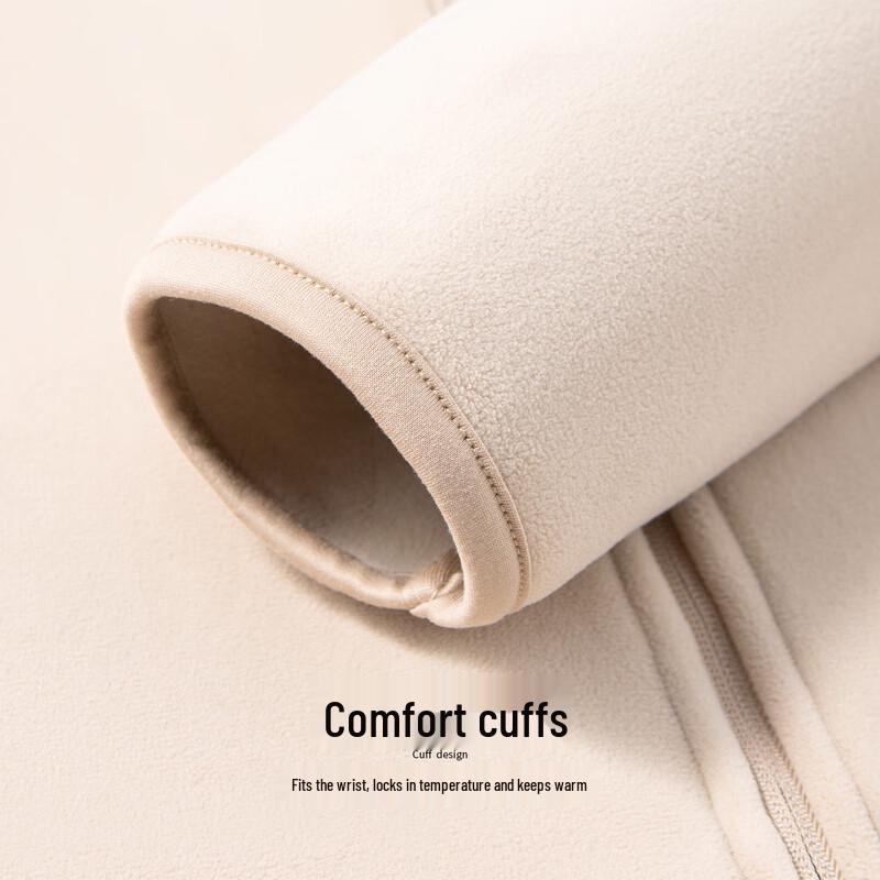 Hodo Men's Warm Fleece Zipper Jacket