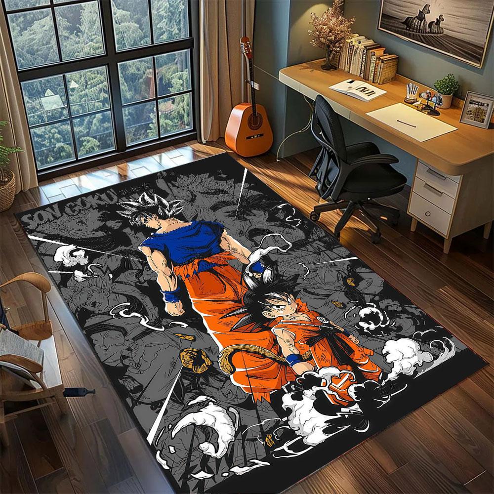 DragonBall Anime Character Carpet for Living Room Bedroom Home Decor Cool Movie Mat Play Floor Mat