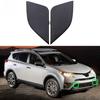 A Pair of Car Front Bumper Towing Hook Eye Cover Fit For Toyota RAV4 2016 2017 2018 #532860R080, 532850R080