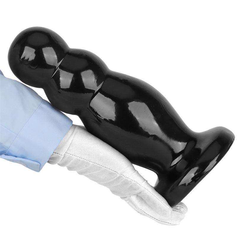 9cm Black Bella Anal Plug Giant Penis Anal Plug Fisting Supplies Extra Large Extra Large Extra Thick Adult Supplies