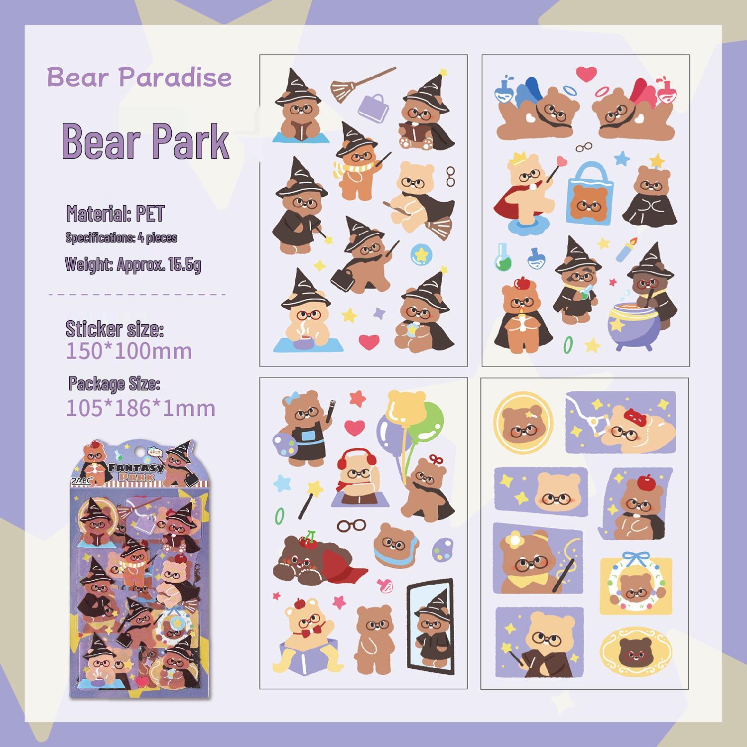 Yuezhen Qixiang Paradise Креативные детские DIY вырезные наклейки