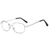 Metal Frame Square Reading Glasses Anti-fatigue Fashion High Definition Men Women Full-frame Eyeglasses Gold Presbyopia Diopter