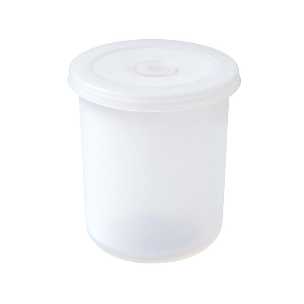 600/800/1000ml Silicone Storage Box White Blue Large Capacity Sealed Jars Food Grade Vacuum Preservation Sealed Tank