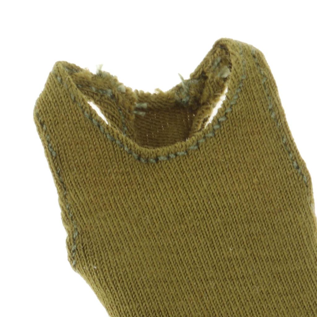 1/12 Female Vest Accessories, Handmade Doll Clothes Costume for 6 inch Action Figures,
