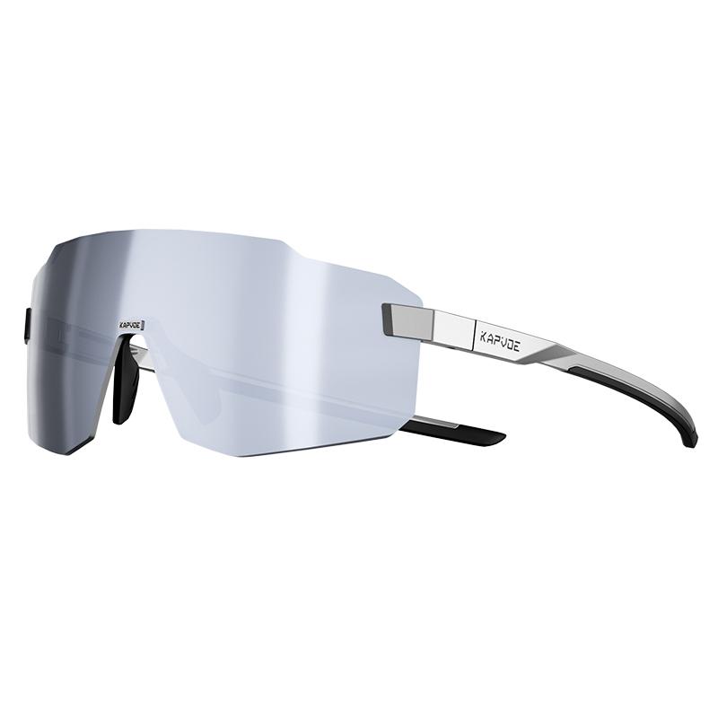 Kapvoe Fashion Ultralight Photochromic Cycling Glasses Men Road Bike Sunglasses MTB Women Windproof UV400 Bicycle Running Glasse 7