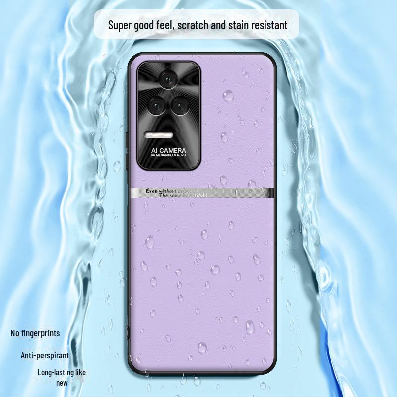 Liquid Leather Protective Cover for Redmi K40s Phone, Anti-fall and Anti-fouling.