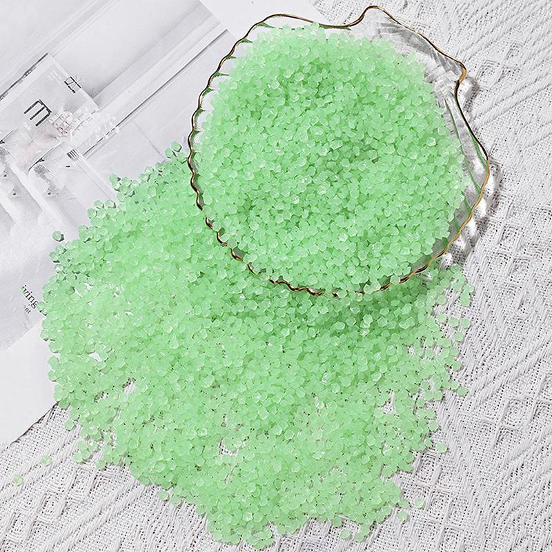 2000 stk 3-5 mm glød i mørk stein lysende sand rullestein hage hage sti plen Patio akvarium akvarium hjemme dekorasjon