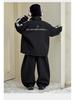 2025 Autumn/Winter Boys' Trendy Fleece Two-Piece Sports Set