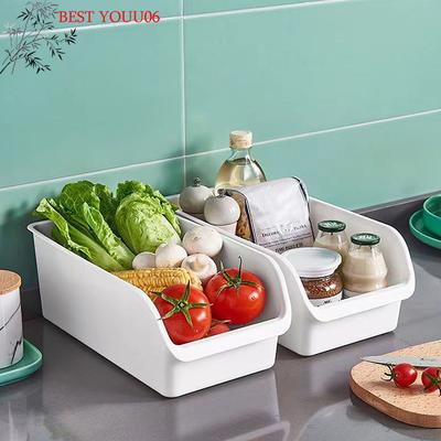 Hot Multifunctional Kitchen Sundries Storage Box Spices Holder Refrigerator Fruit Storage Box Cabinet Drawer Storage Container