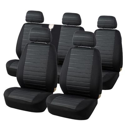 Car Seat Covers Universal Protective Cover Breathable High Material Including Double Front+ Rear Seat Cover