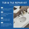 Jaysuing Tile Repair Paste Toilet Marble Floor Tile Pit Repair Crack Patching Hole Bonding Paste