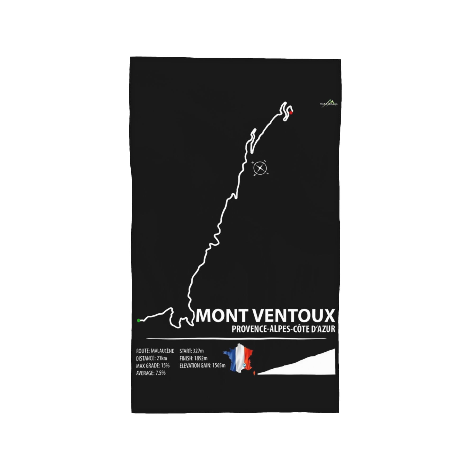 

Mont Ventoux Soft Face Towel Quick Dry Pool Bath Cotton Towels Absorbent Quick W40*H60(CM)