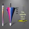 Nanqiao 16-Rib Windproof Automatic Straight Umbrella