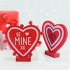 Eye catching Heart Desktop Decoration Delicate Heart Item Tabletop Accessory For Holiday And Party Decorations